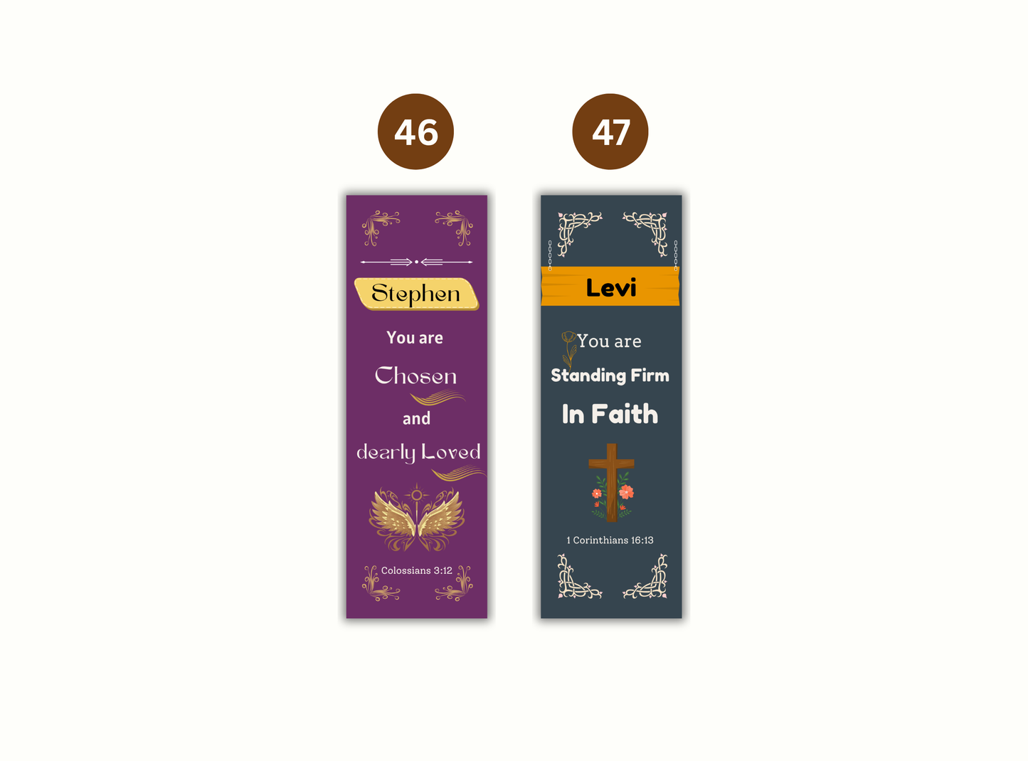 christian bookmarks for men, customizable bible verse bookmarks, personalized scripture bookmark, christian gifts for men, mens bible study gift, faith based gifts for him