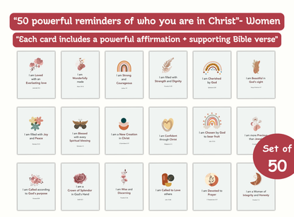 christian affirmation cards women, bible verse affirmation cards, printable scripture cards, christian gifts for women, bible encouragement cards, faith based printables