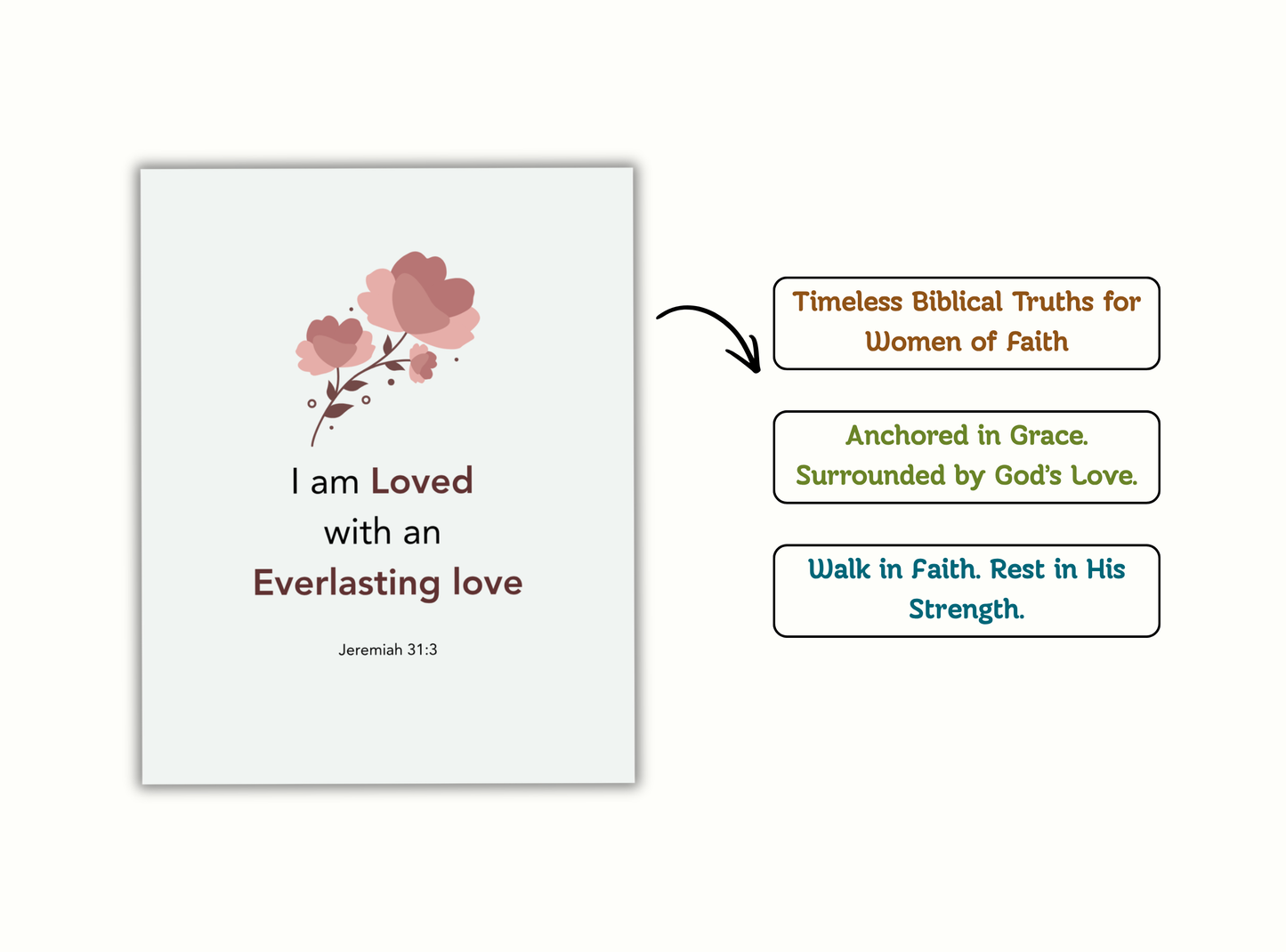 christian affirmation cards women, bible verse affirmation cards, printable scripture cards, christian gifts for women, bible encouragement cards, faith based printables