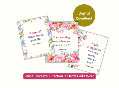 scripture promise cards, bible verse cards printable, christian encouragement cards, daily bible verses printable, christian gifts printable, faith cards printable, bible affirmation cards, christian devotion tools, printable scripture cards, daily promise cards, christian printable gifts, bible study cards