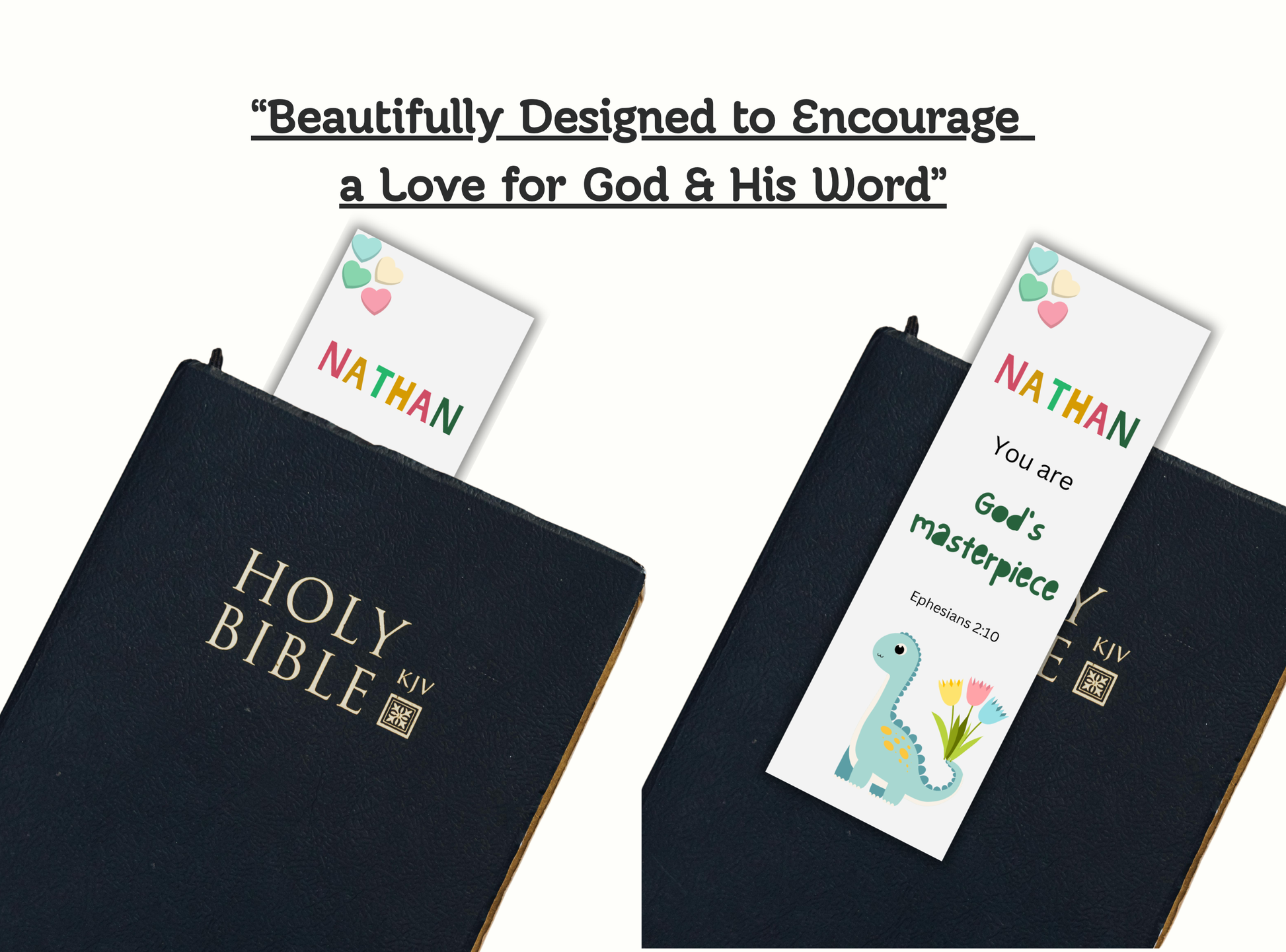 christian bookmarks for kids, custom name bible bookmark, personalized kids scripture bookmark, christian gifts for children, bible verse bookmarks for kids, sunday school gifts