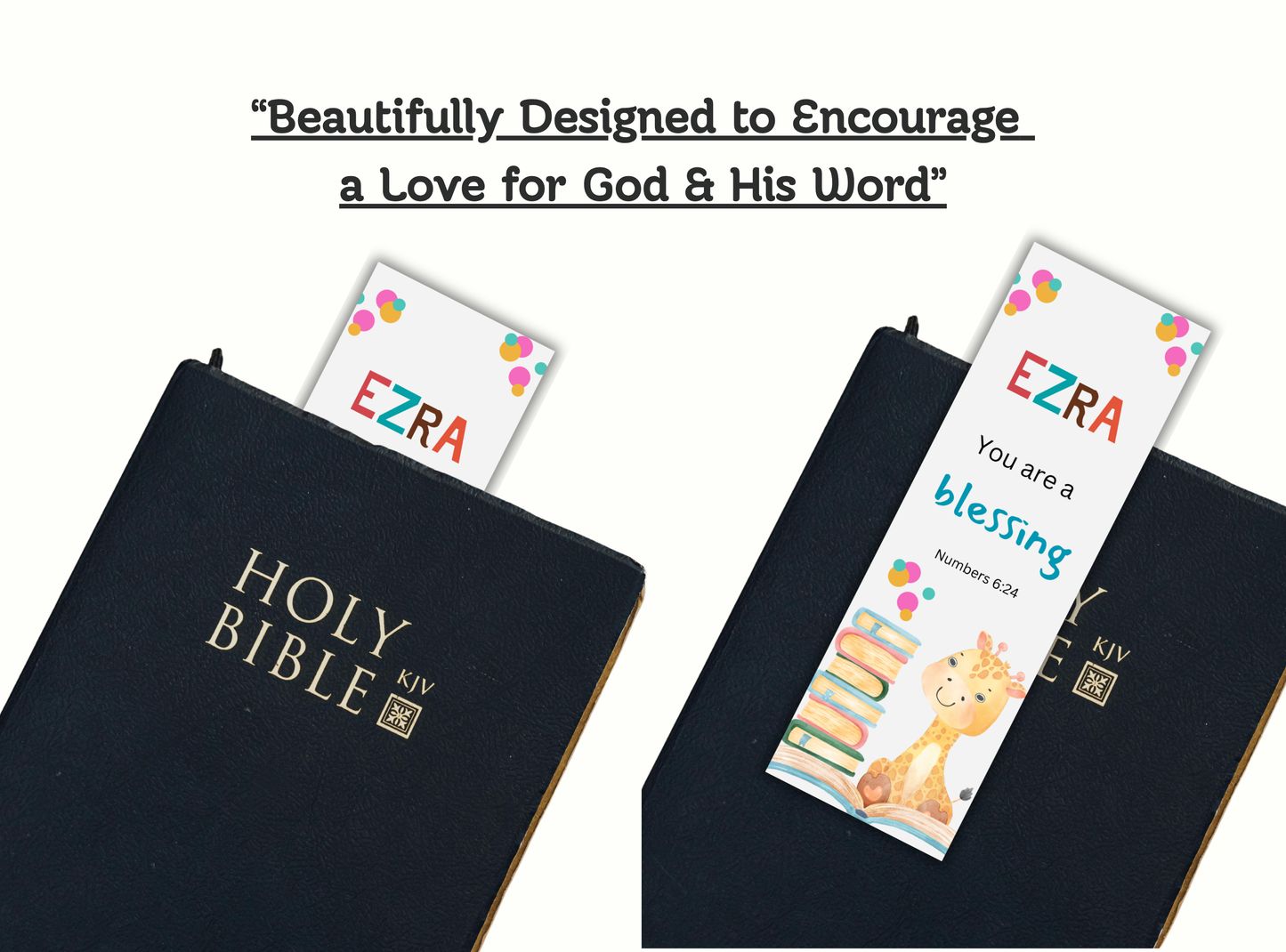 christian bookmarks for kids, personalized kids bookmarks, bible verse bookmarks kids, custom name bookmark, christian gifts for kids, sunday school gifts