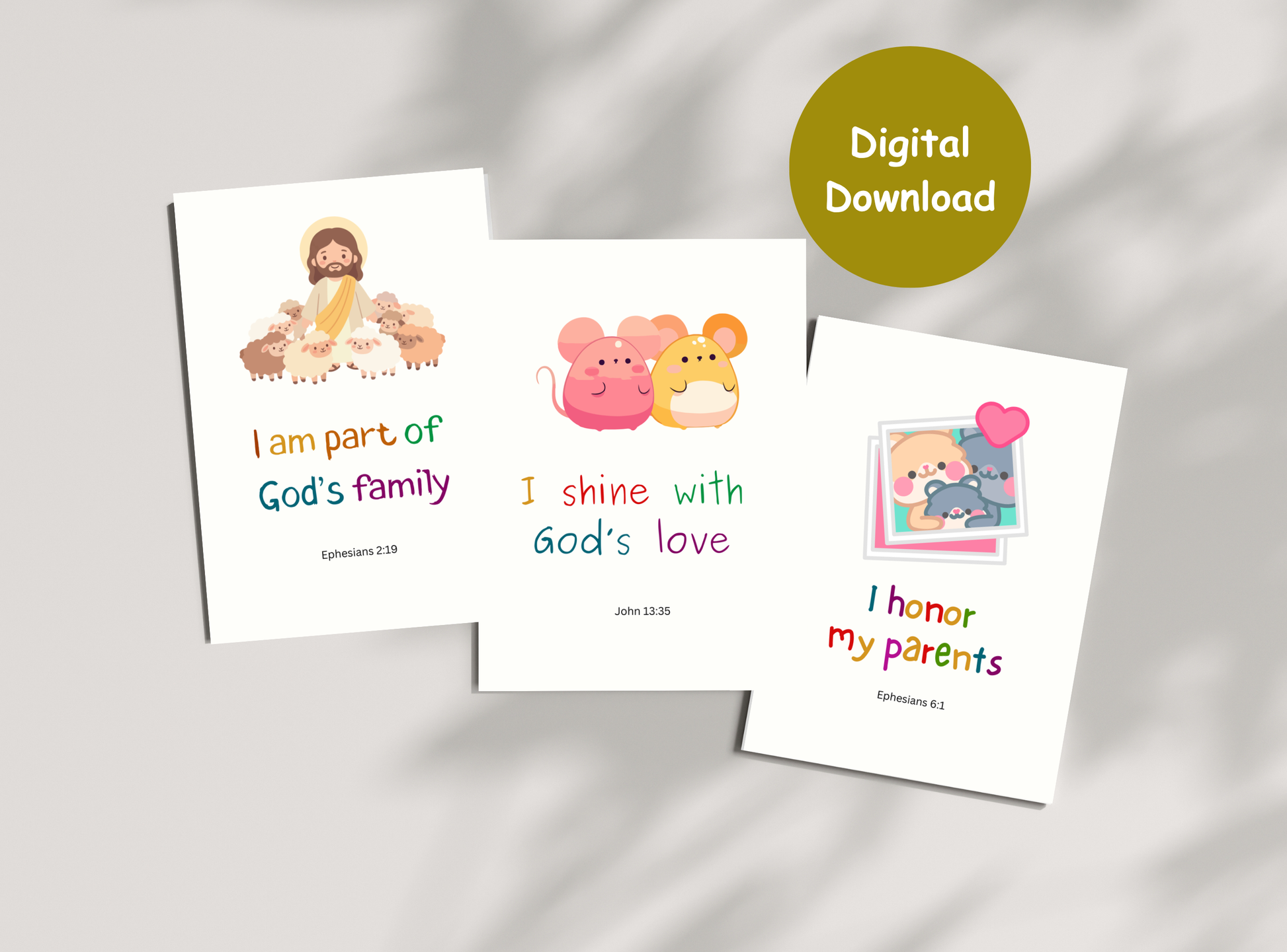 christian affirmation cards kids, kids bible verse cards, printable scripture cards for kids, christian parenting resources, bible affirmation cards children, sunday school printables, christian gifts for kids