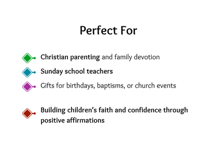 Kids Bible Verse Affirmation Cards (2 Tiers) | 50 Christian Affirmations for Children | Printable Scripture Cards | Faith Building for Kids | Instant Download