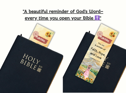 christian bookmarks for women, personalized scripture bookmarks, custom bible bookmarks, faith bookmarks printable, christian gifts for women