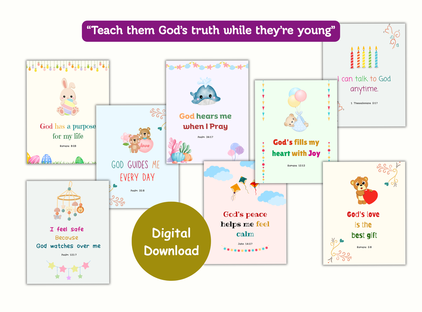 christian affirmation cards kids, kids bible affirmations printable, faith based parenting tools, christian homeschool printables, kids scripture cards, bible verse cards for children, christian kids gifts, sunday school resources