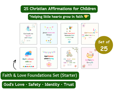 christian affirmation cards kids, kids bible affirmations printable, faith based parenting tools, christian homeschool printables, kids scripture cards, bible verse cards for children, christian kids gifts, sunday school resources