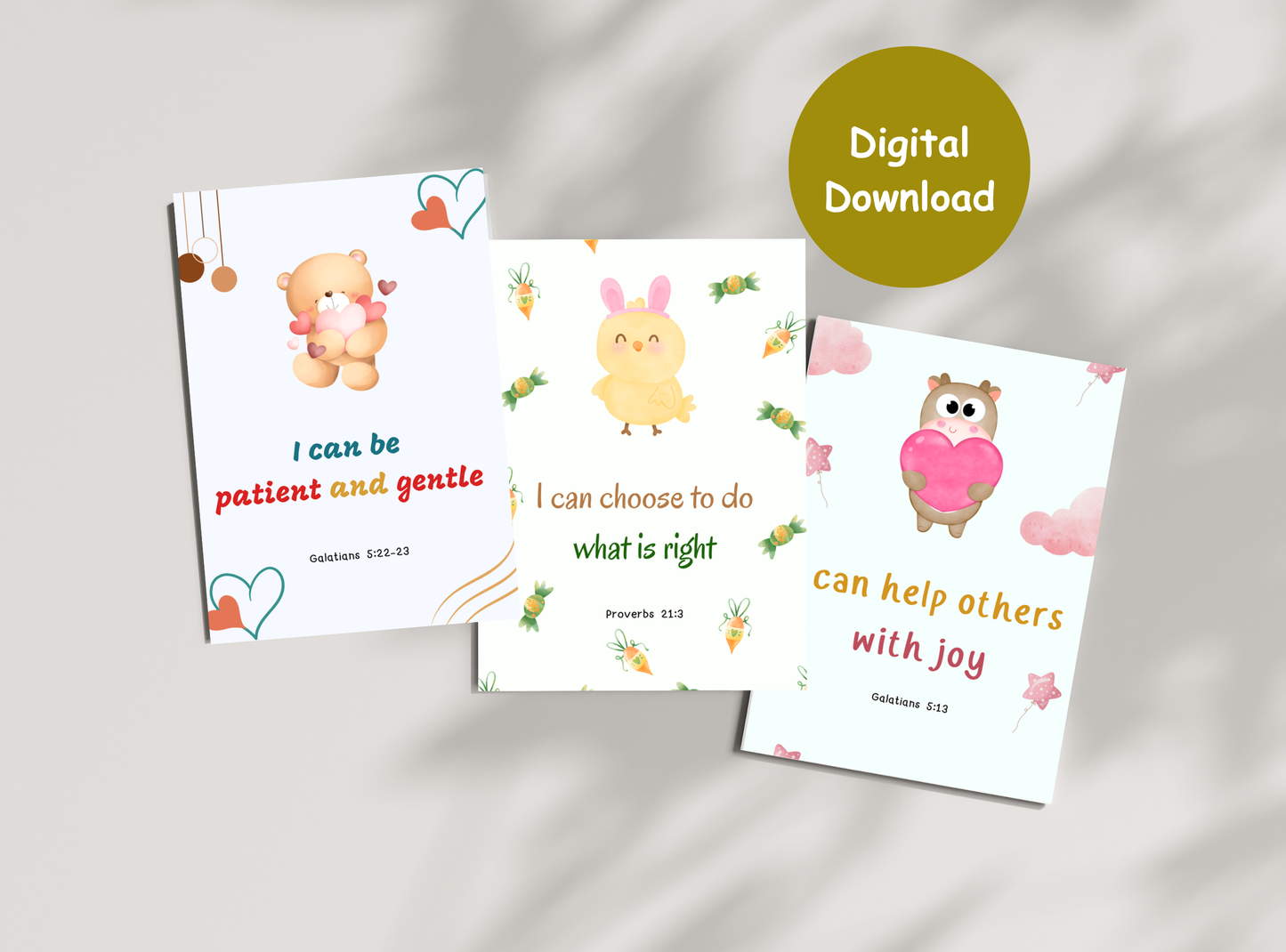 christian affirmation cards kids, kids bible affirmations printable, faith based parenting tools, christian homeschool printables, kids scripture cards, bible verse cards for children, christian kids gifts, sunday school resources
