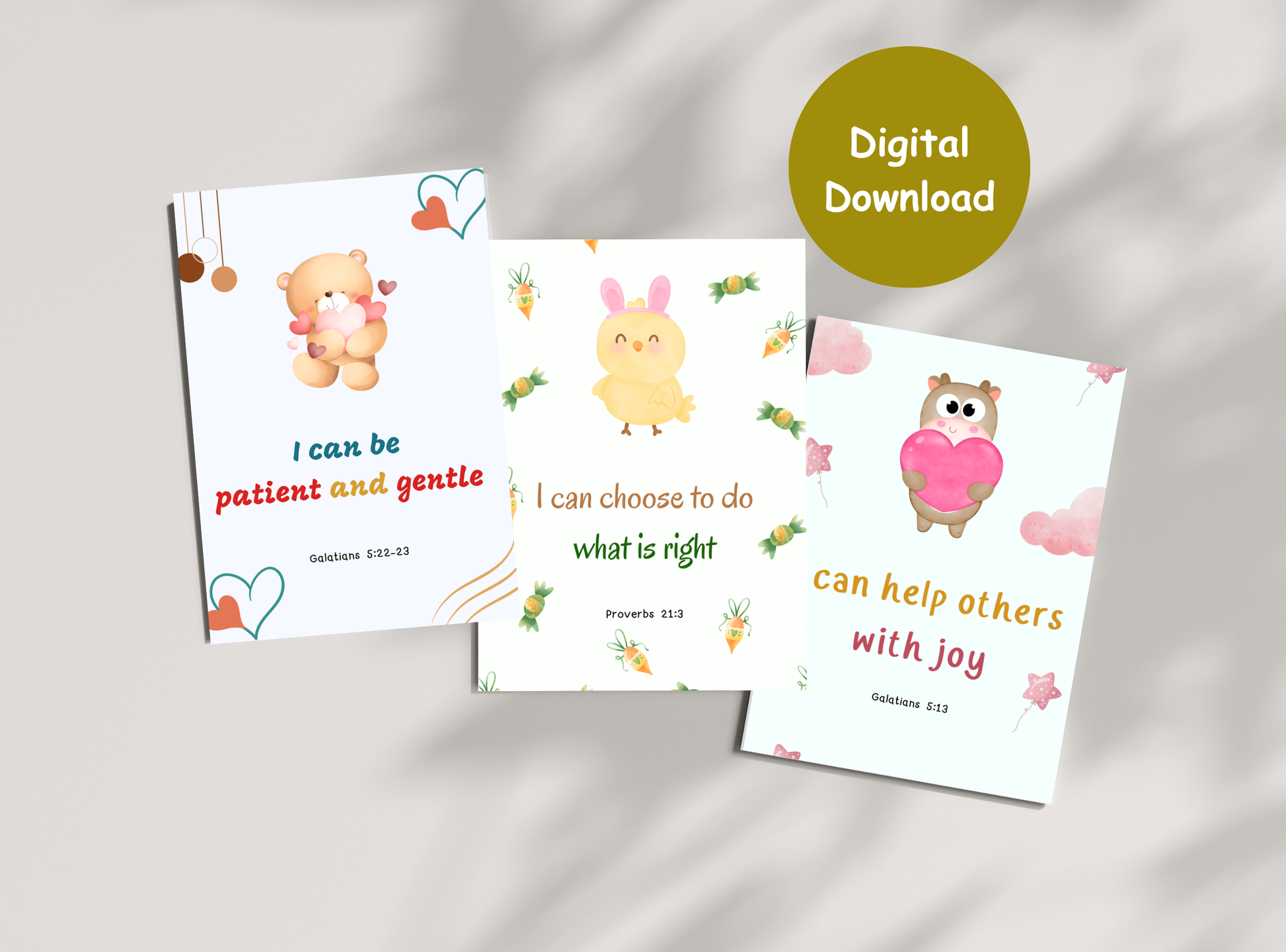 christian affirmation cards kids, kids bible affirmations printable, faith based parenting tools, christian homeschool printables, kids scripture cards, bible verse cards for children, christian kids gifts, sunday school resources