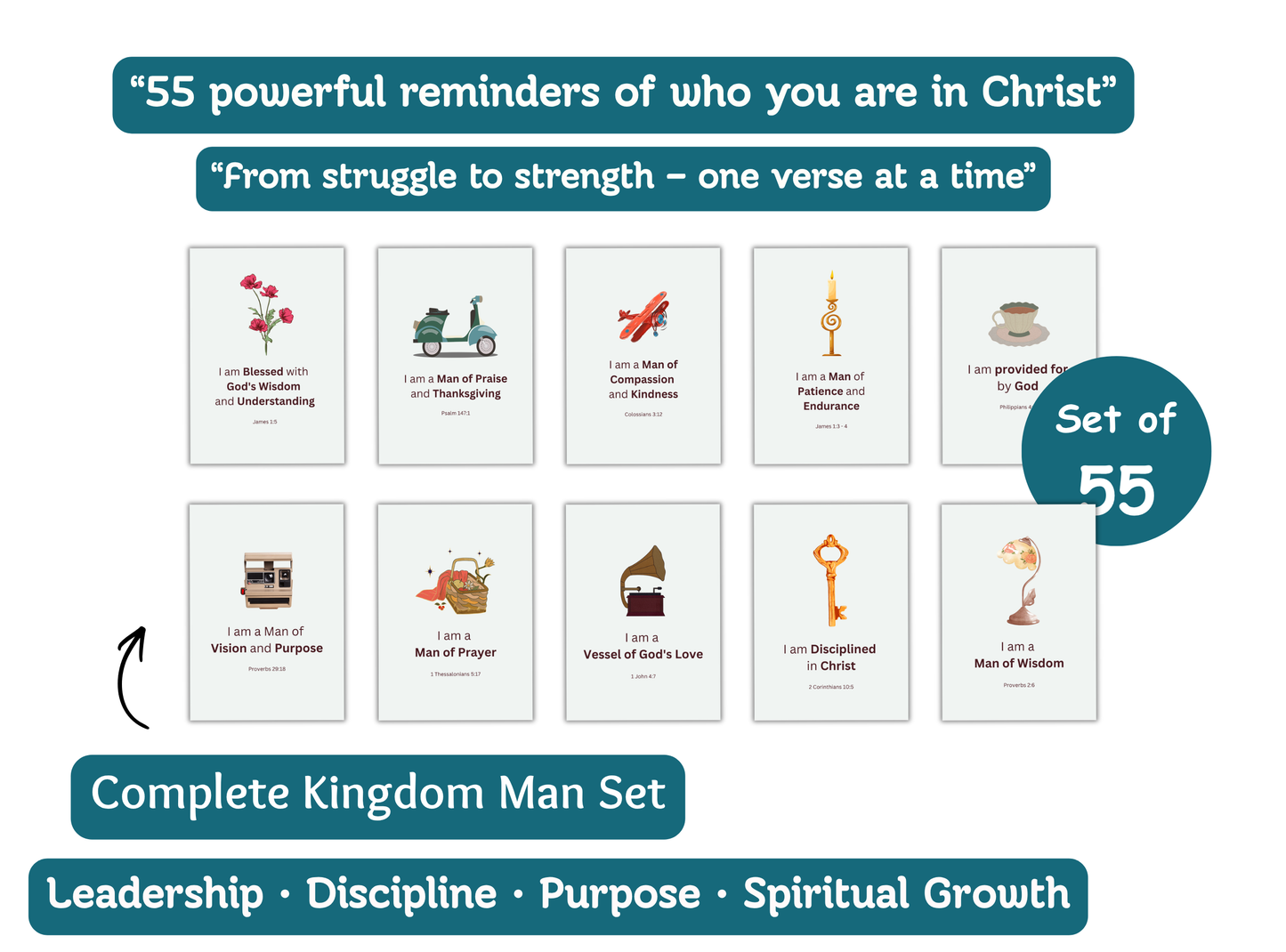 christian affirmation cards, bible verse affirmation cards men, printable scripture cards, christian gifts for men, bible encouragement cards, faith based printables, christian motivation cards