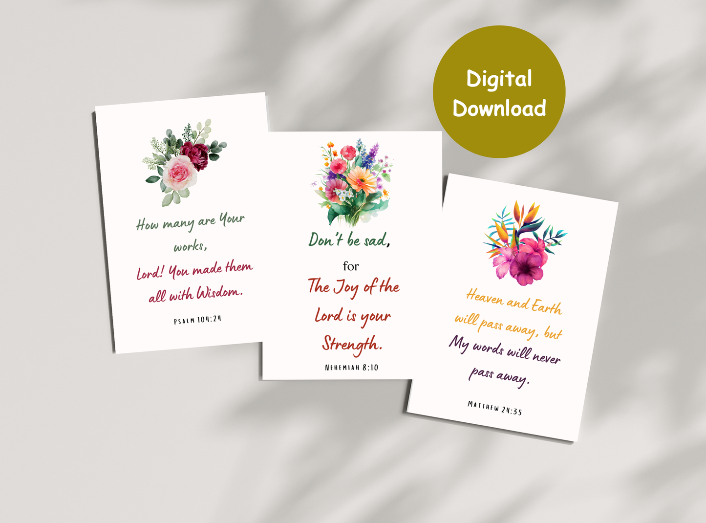 christian scripture cards printable, bible verse cards printable, christian affirmation cards, scripture cards for adults, bible study printables, christian gifts printable, daily bible encouragement, faith based printables, scripture memory cards