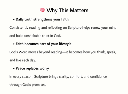 100 Scripture Cards for Christians (2 Tiers) | Printable Bible Verse Cards | Daily Encouragement & Spiritual Growth | Faith-Based Digital Download