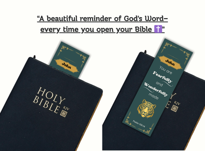 christian bookmarks for men, personalized bible bookmarks, custom name bookmarks, scripture bookmarks printable, christian gifts for men, faith based gifts for him