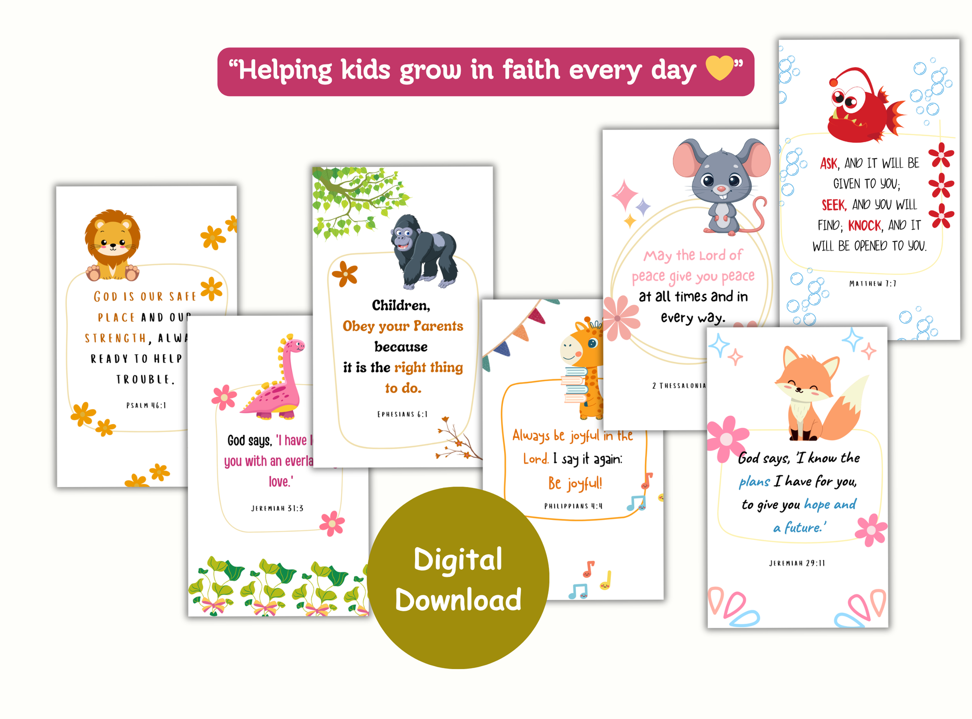 christian scripture cards kids, kids bible verse cards printable, printable scripture cards for children, christian parenting resources, kids bible memory cards, sunday school printables, christian gifts for kids