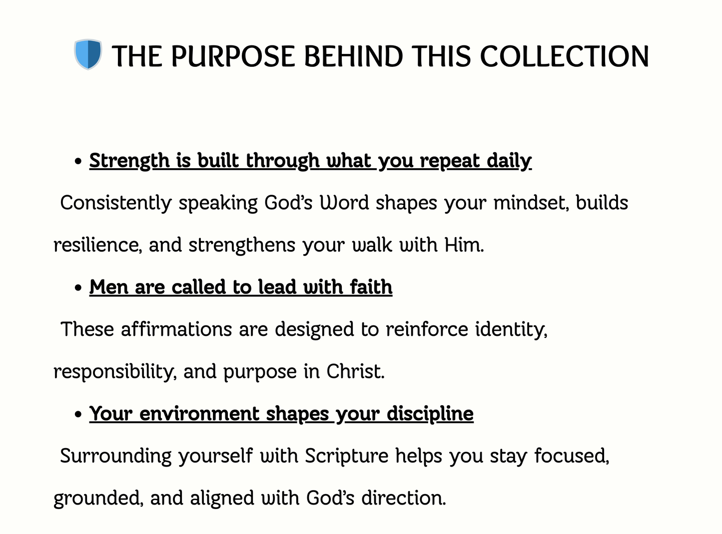 Men Bible Verse Affirmation Cards (2 Tiers) | 55 Printable Christian Affirmations for Strength & Purpose | Instant Download